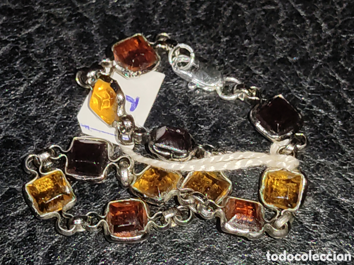 Joyeria: Pulsera de &aacute;mbar del B&aacute;ltico.Vintage. *1* - Foto 4