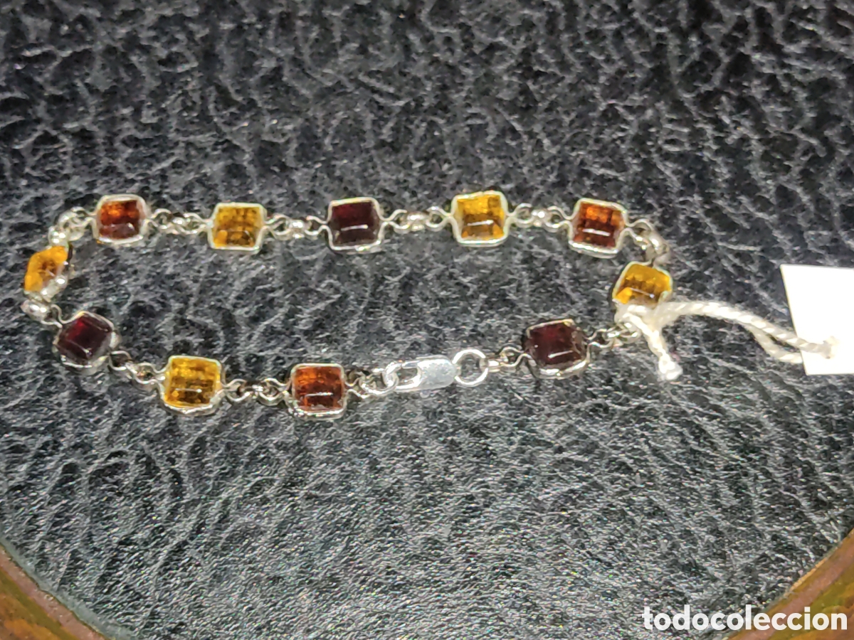 Joyeria: Pulsera de &aacute;mbar del B&aacute;ltico.Vintage. *1* - Foto 5