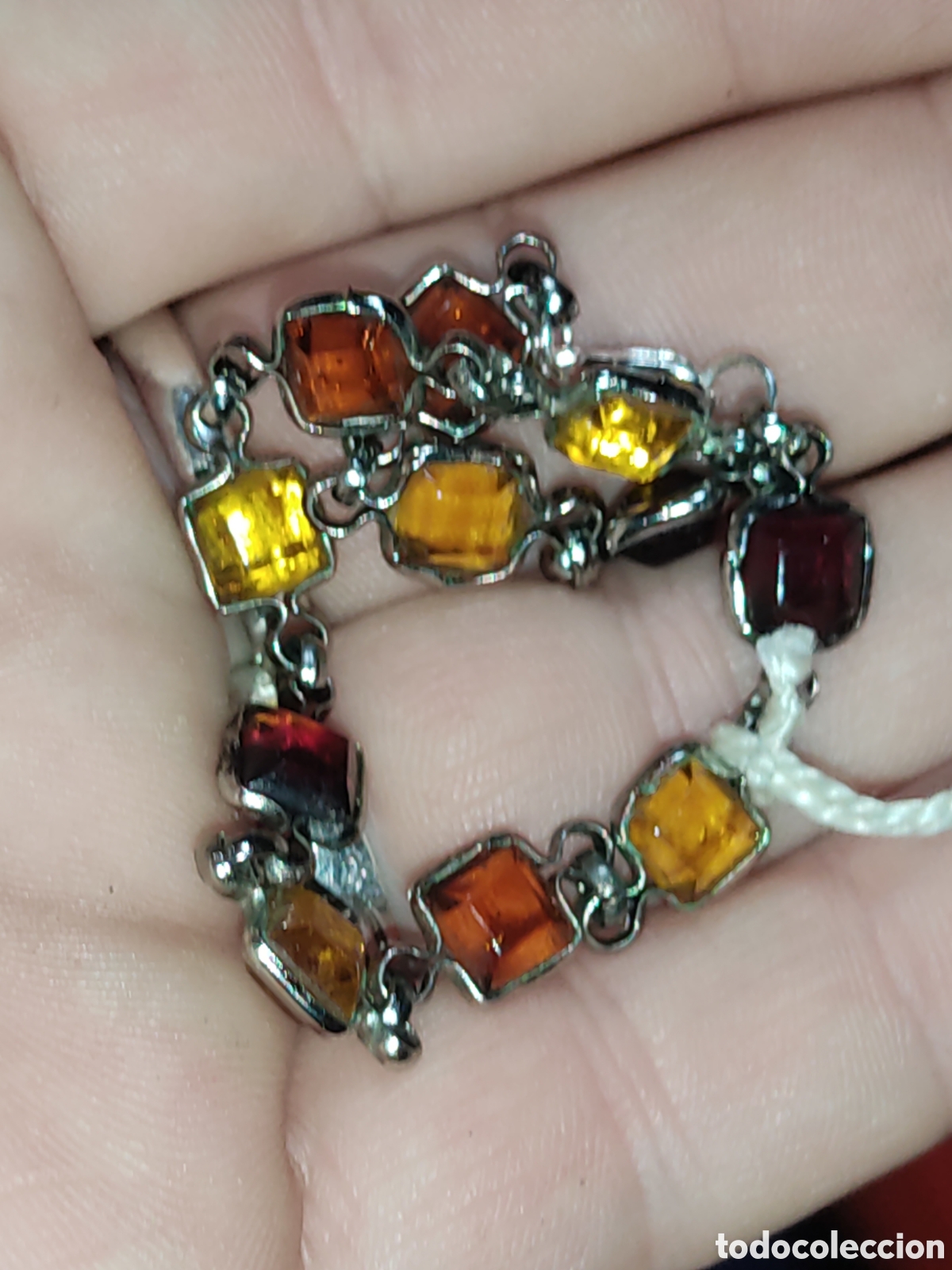 Joyeria: Pulsera de &aacute;mbar del B&aacute;ltico.Vintage. *1* - Foto 6