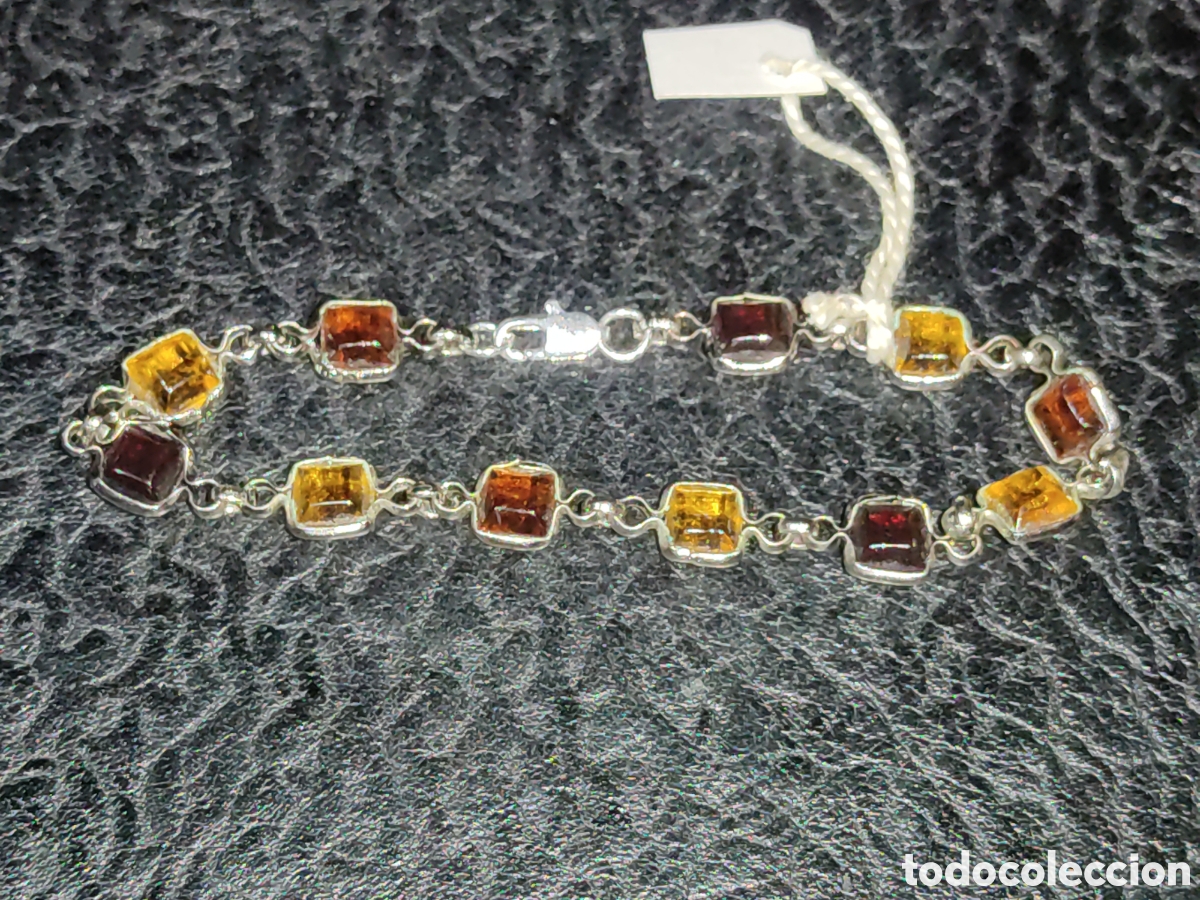 Joyeria: Pulsera de &aacute;mbar del B&aacute;ltico.Vintage. *1* - Foto 1
