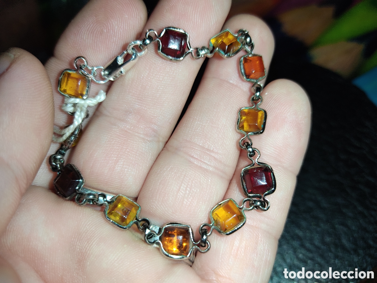 Joyeria: Pulsera de &Aacute;mbar del B&aacute;ltico.Vintage. *4* - Foto 5