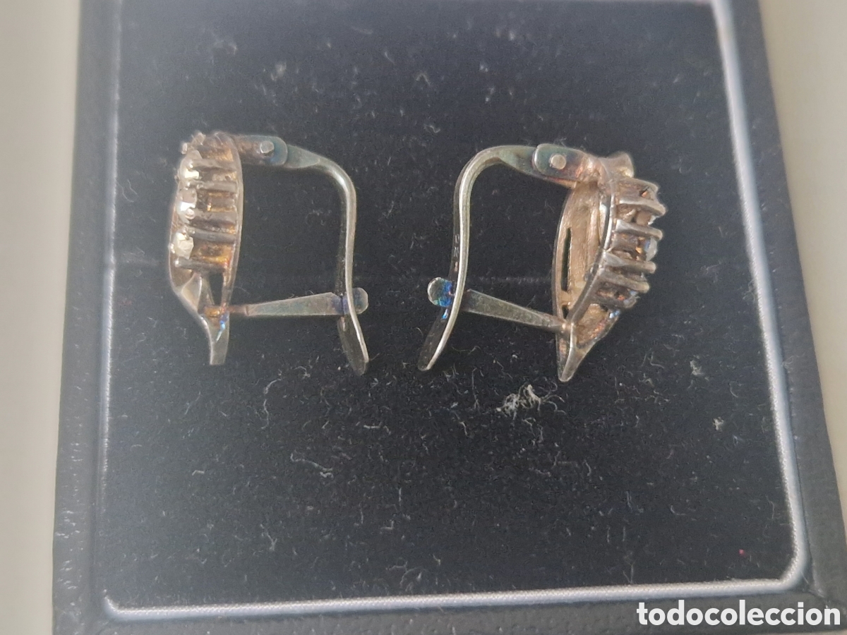 Joyeria: PENDIENTES PLATA DORADA CON CIRCONITAS - Foto 8