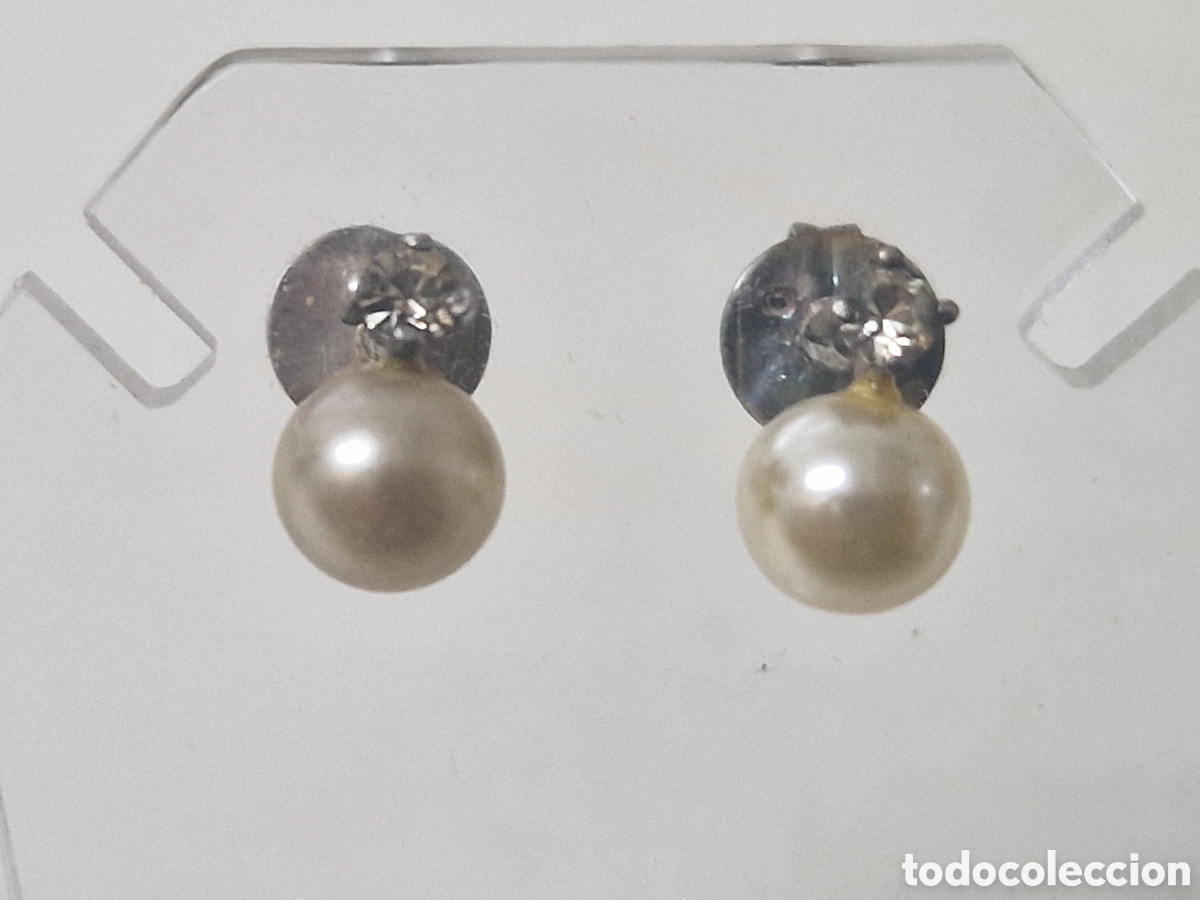 Joyeria: PEQUE&Ntilde;OS PENDIENTES PERLA Y CIRCONITA - Foto 2
