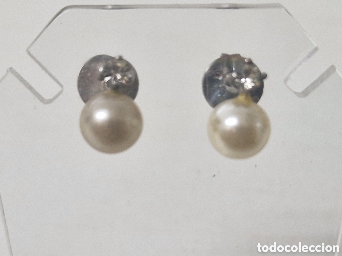 Joyeria: PEQUE&Ntilde;OS PENDIENTES PERLA Y CIRCONITA - Foto 3