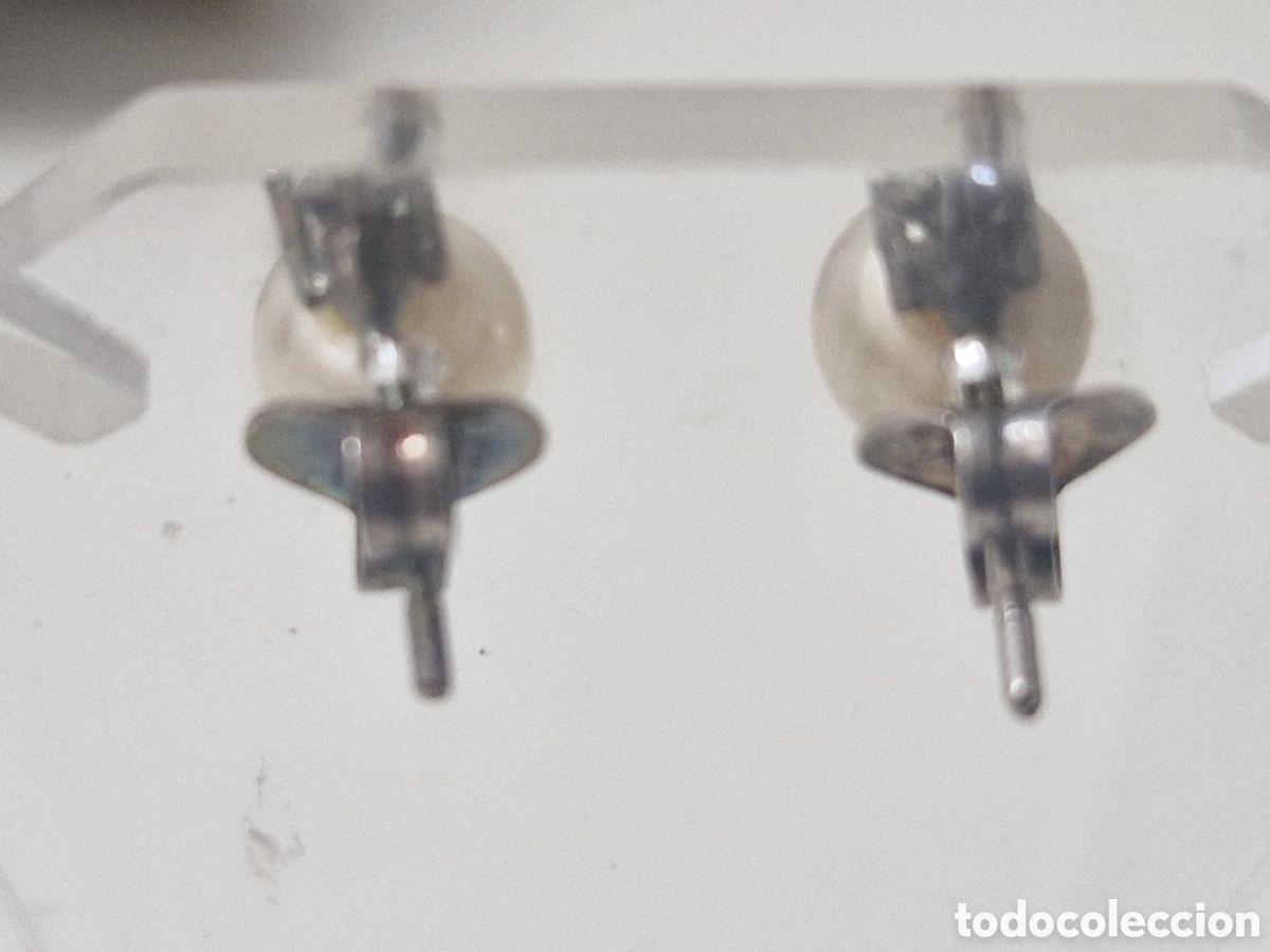 Joyeria: PEQUE&Ntilde;OS PENDIENTES PERLA Y CIRCONITA - Foto 5