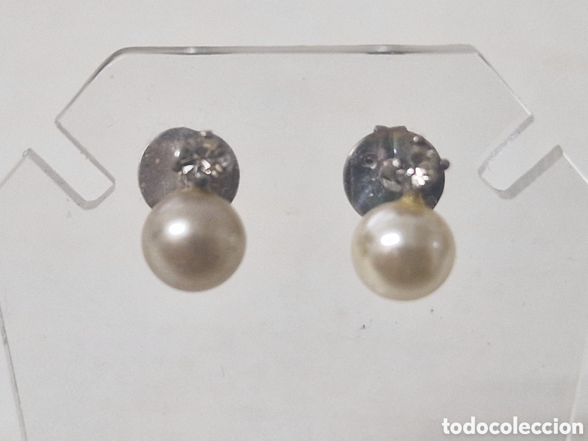 Joyeria: PEQUE&Ntilde;OS PENDIENTES PERLA Y CIRCONITA - Foto 6