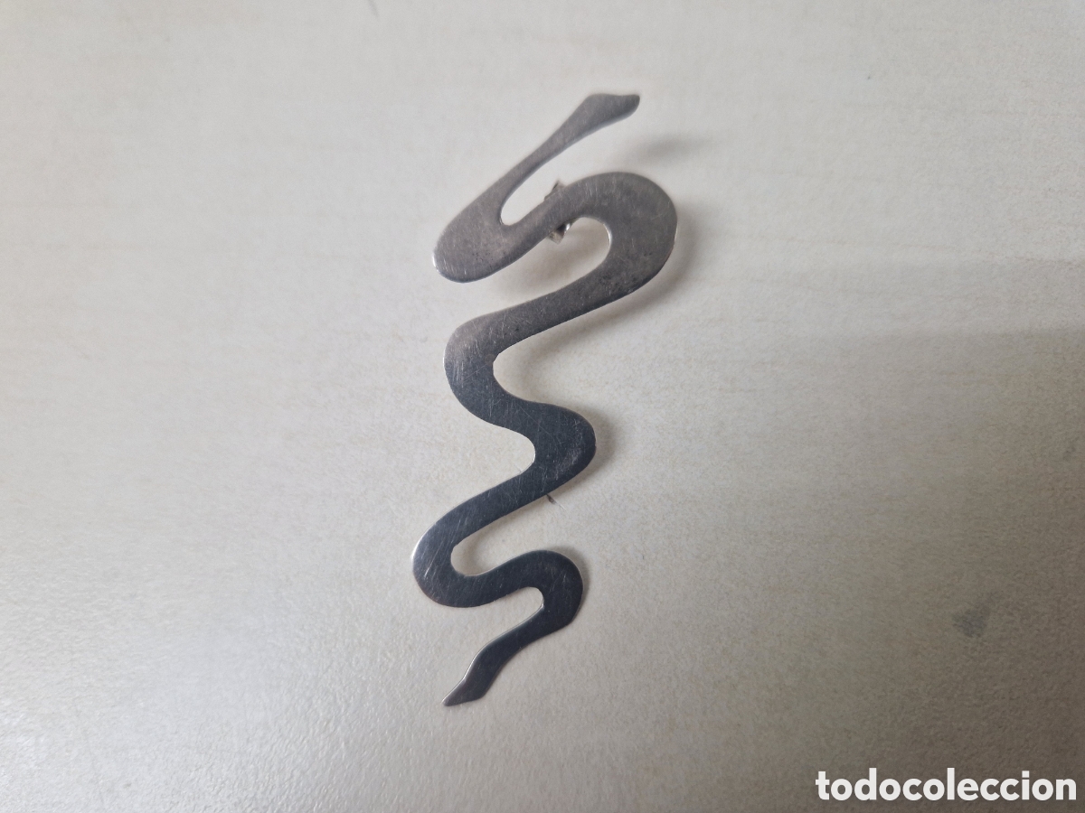 Joyeria: PENDIENTE LARGO SERPIENTE PLATA - Foto 3