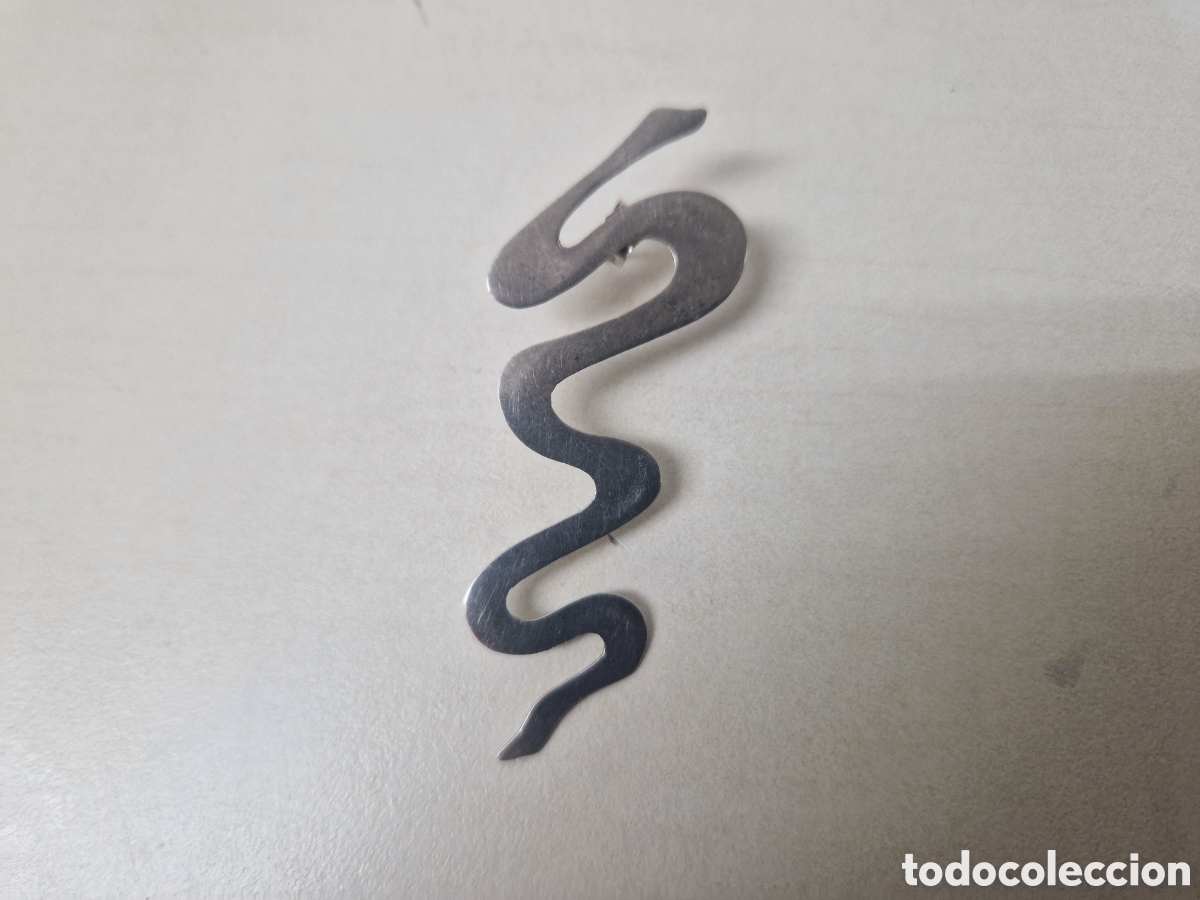Joyeria: PENDIENTE LARGO SERPIENTE PLATA - Foto 4