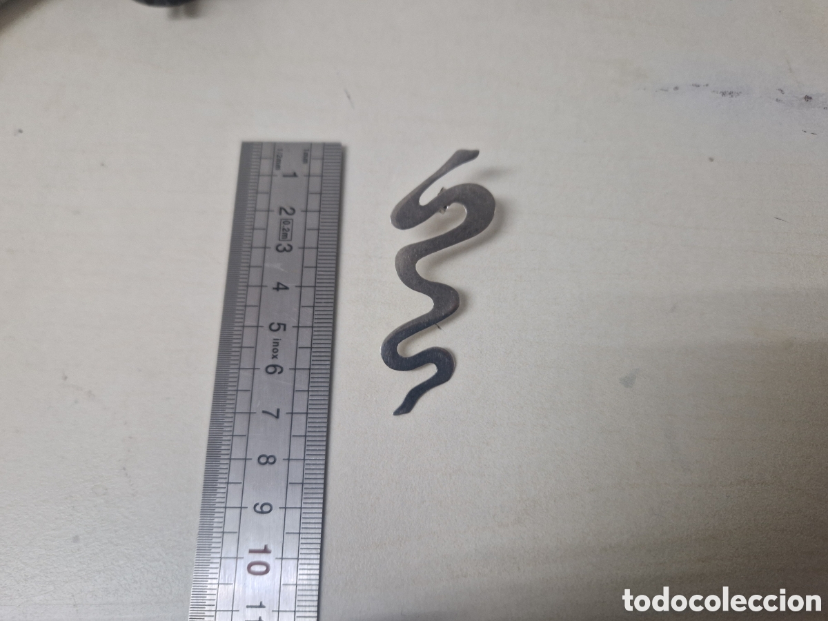 Joyeria: PENDIENTE LARGO SERPIENTE PLATA - Foto 5
