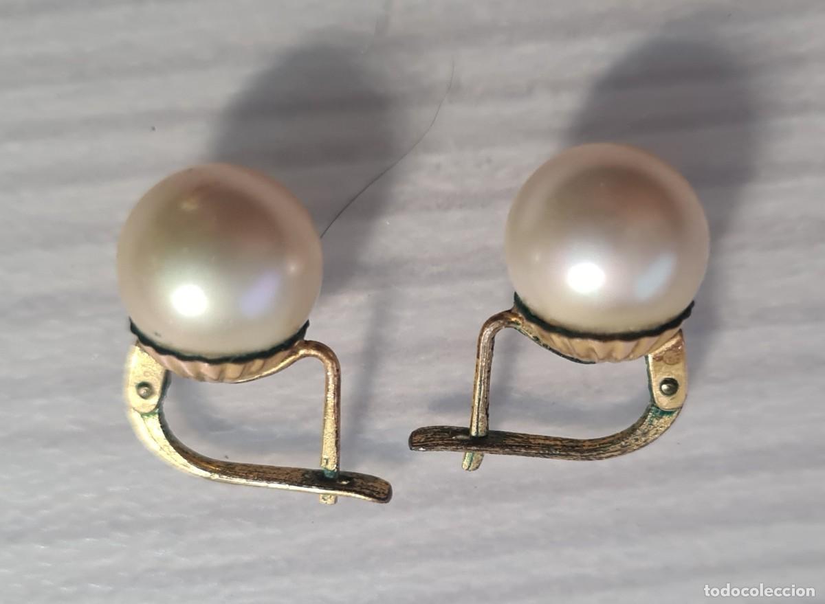 Joyeria: Antiguos pendientes peque&ntilde;os de bisuteria - Foto 1