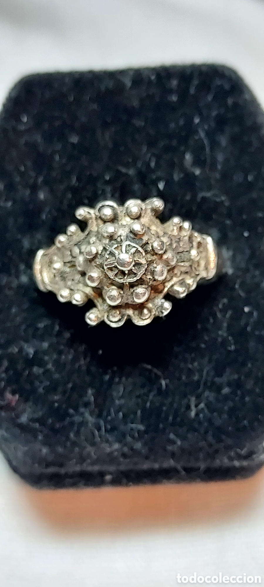Joyeria: ANILLO BOTON CHARRO DE PLATA - Foto 2
