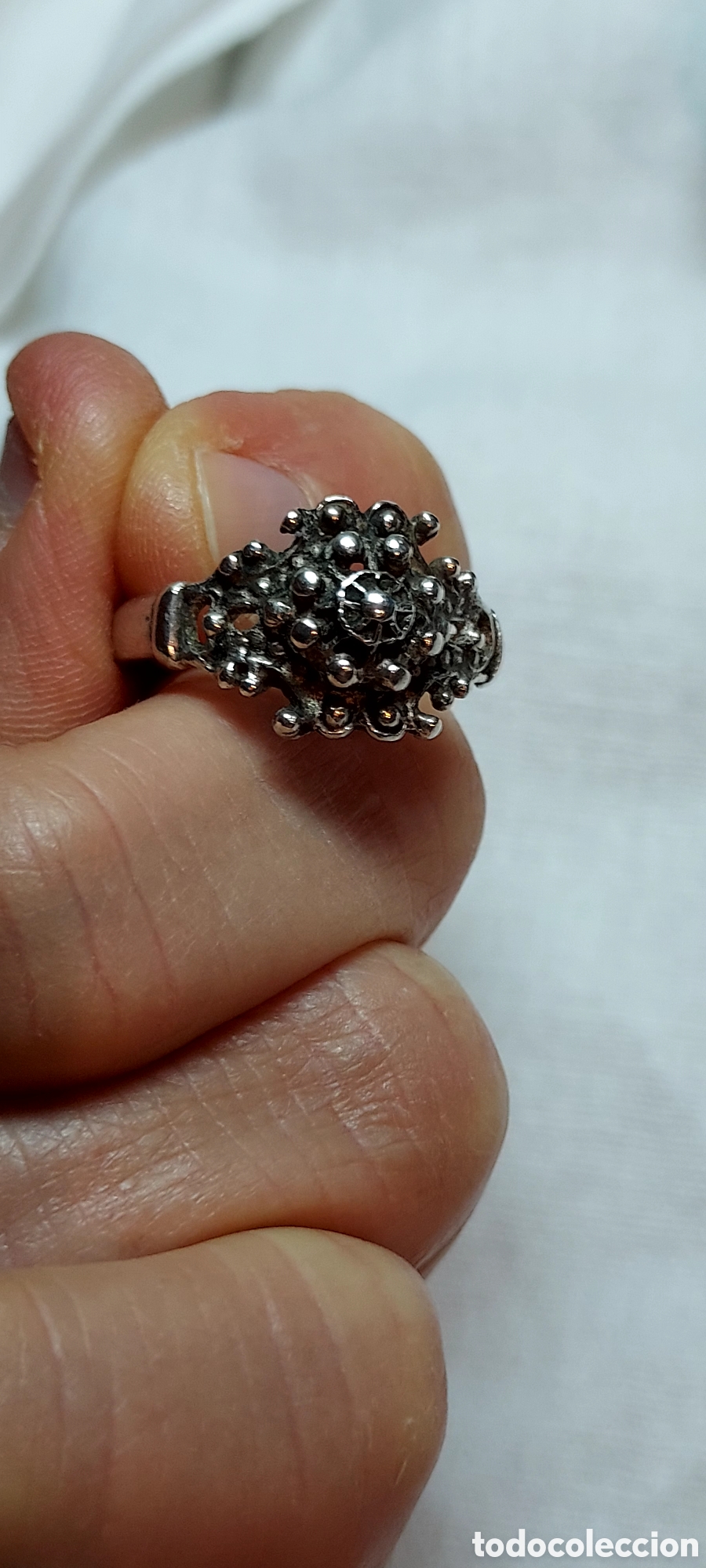 Joyeria: ANILLO BOTON CHARRO DE PLATA - Foto 7