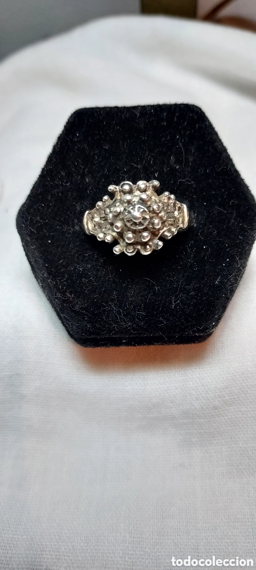 Joyeria: ANILLO BOTON CHARRO DE PLATA - Foto 1