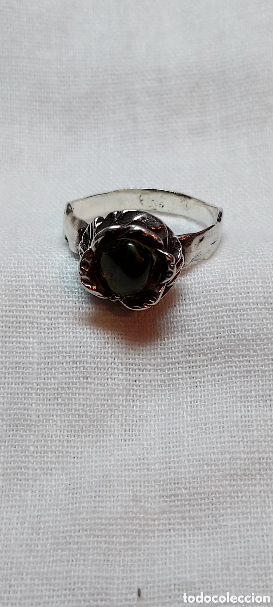 Joyeria: ANILLO DE PLATA CON CRISTAL VERDE - Foto 2