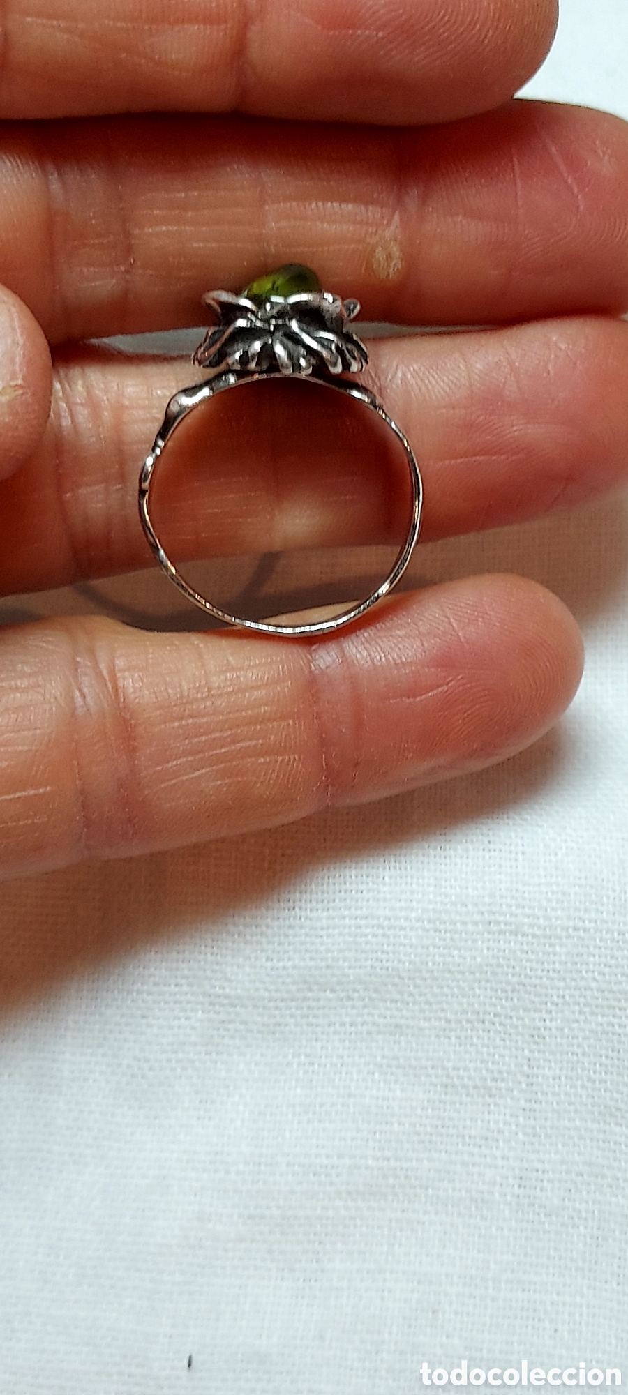Joyeria: ANILLO DE PLATA CON CRISTAL VERDE - Foto 5