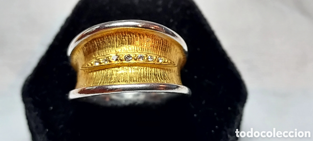 Joyeria: ANILLO DE PLATA Y PLATA DORADA 925 - Foto 1