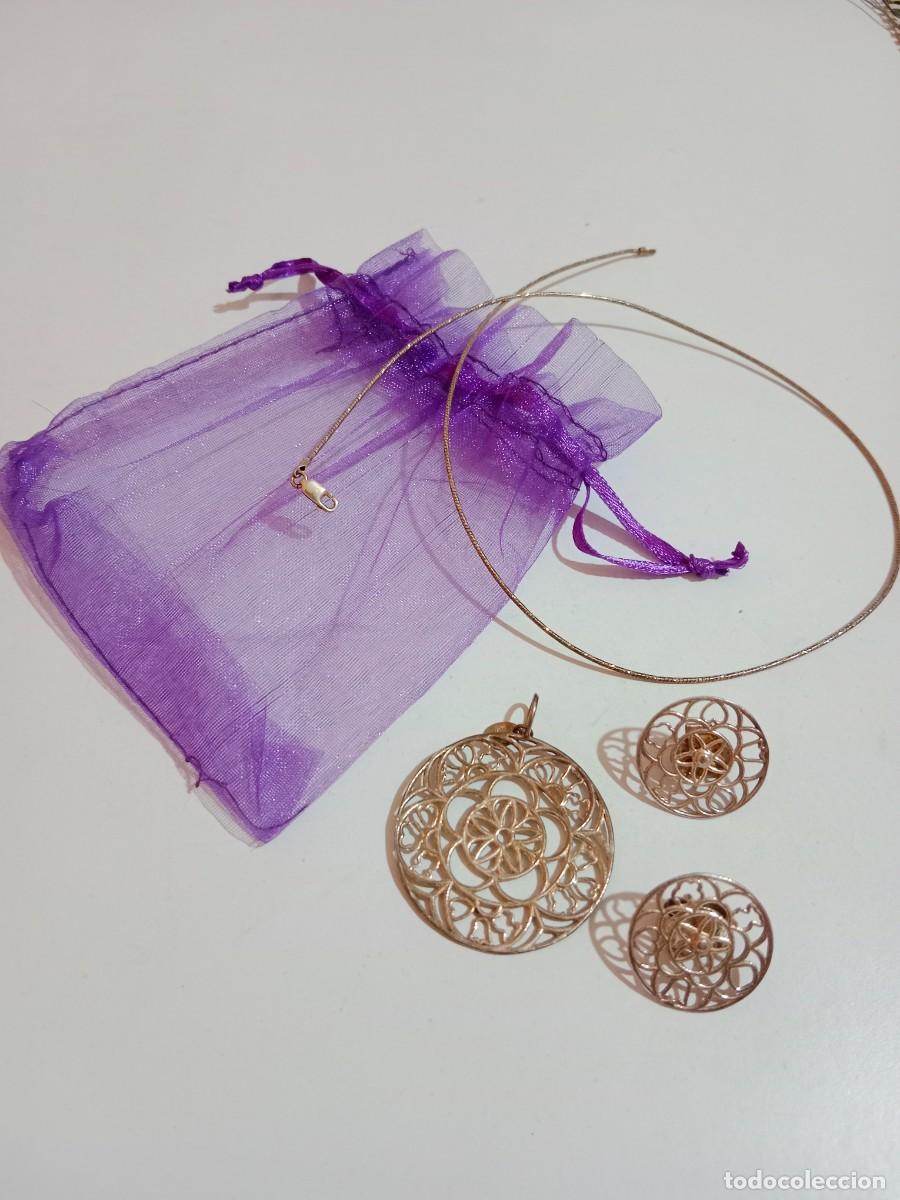 Joyeria: Colgante y pendientes de plata tous - Foto 1