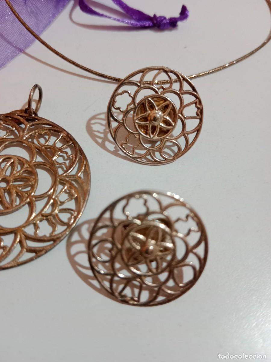 Joyeria: Colgante y pendientes de plata tous - Foto 3