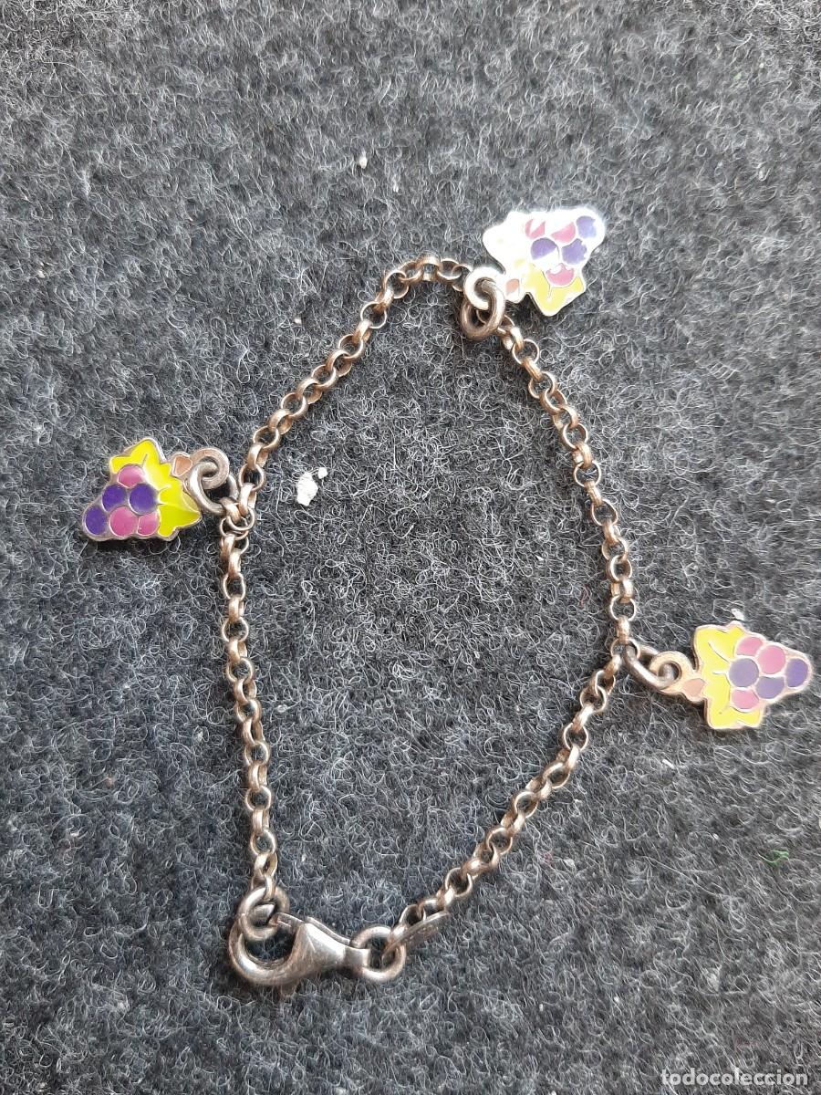 Joyeria: Pulsera de plata y esmalte uvas - Foto 1