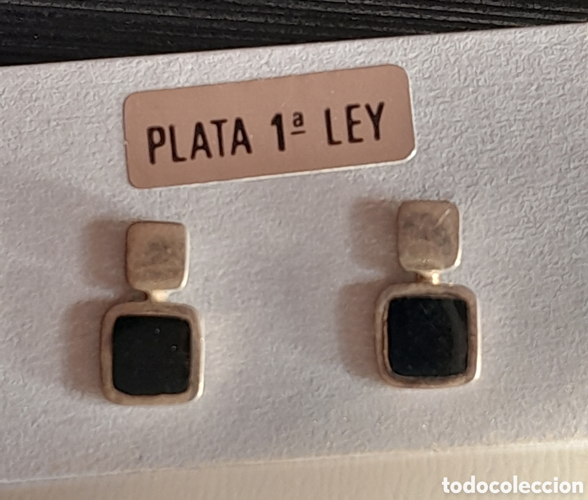 Joyeria: PENDIENTES DE PLATA DE LOS 60. VINTAGE - Foto 1