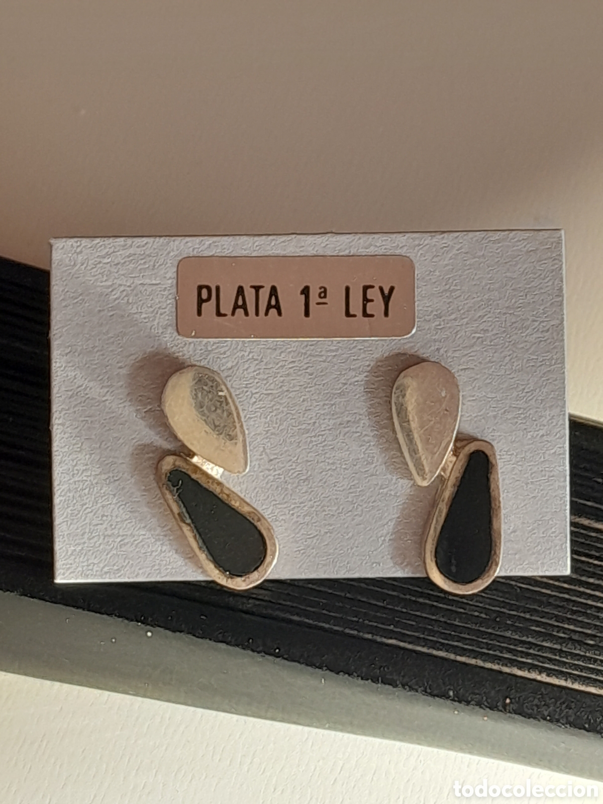 Joyeria: PENDIENTES DE PLATA DE LOS 60. - Foto 3