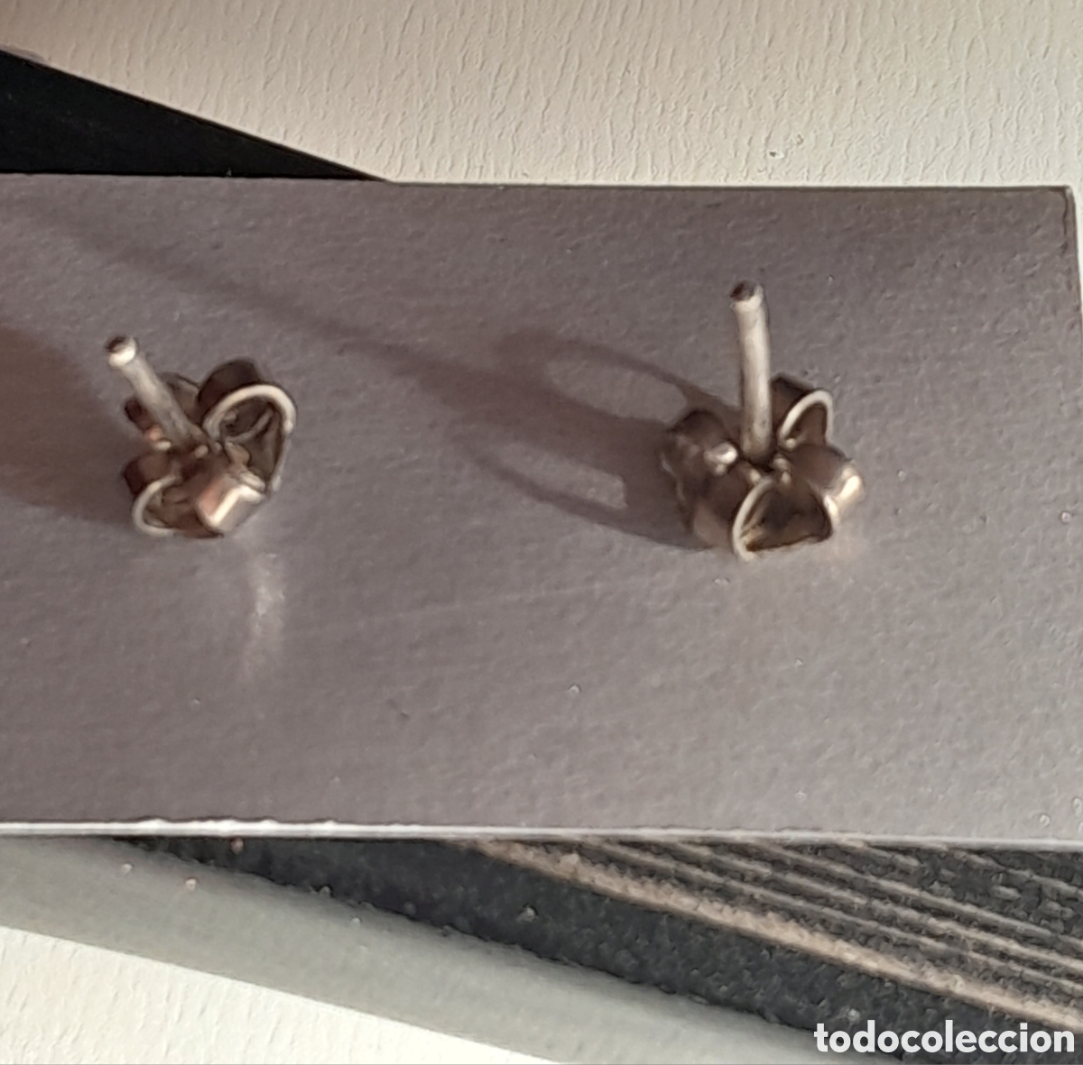 Joyeria: PENDIENTES DE PLATA DE LOS 60. - Foto 4