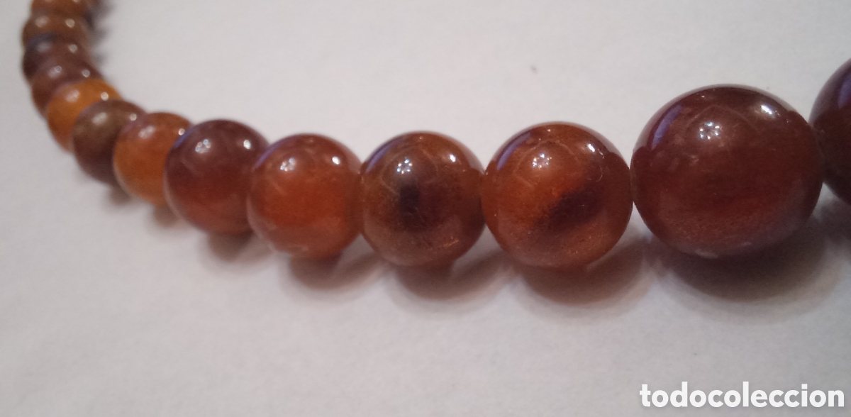 Joyeria: Collar de cuentas de &Aacute;mbar antiguo envio de M&aacute;laga - Foto 5