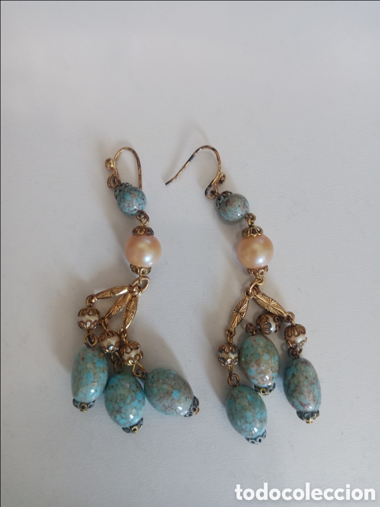 Joyeria: Conjunto vintage de piedras semipreciosas - Foto 2