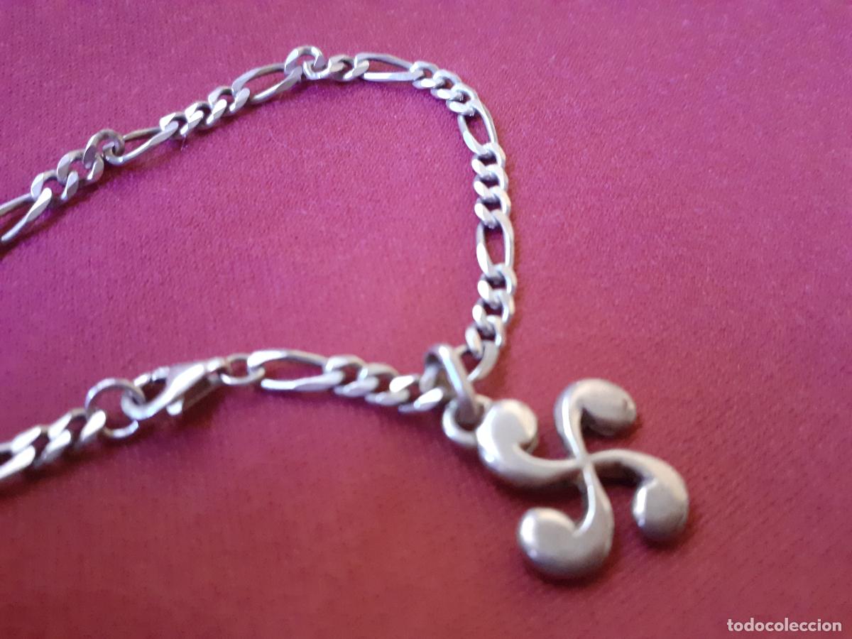 Joyeria: pulsera de plata con colgante - Foto 1