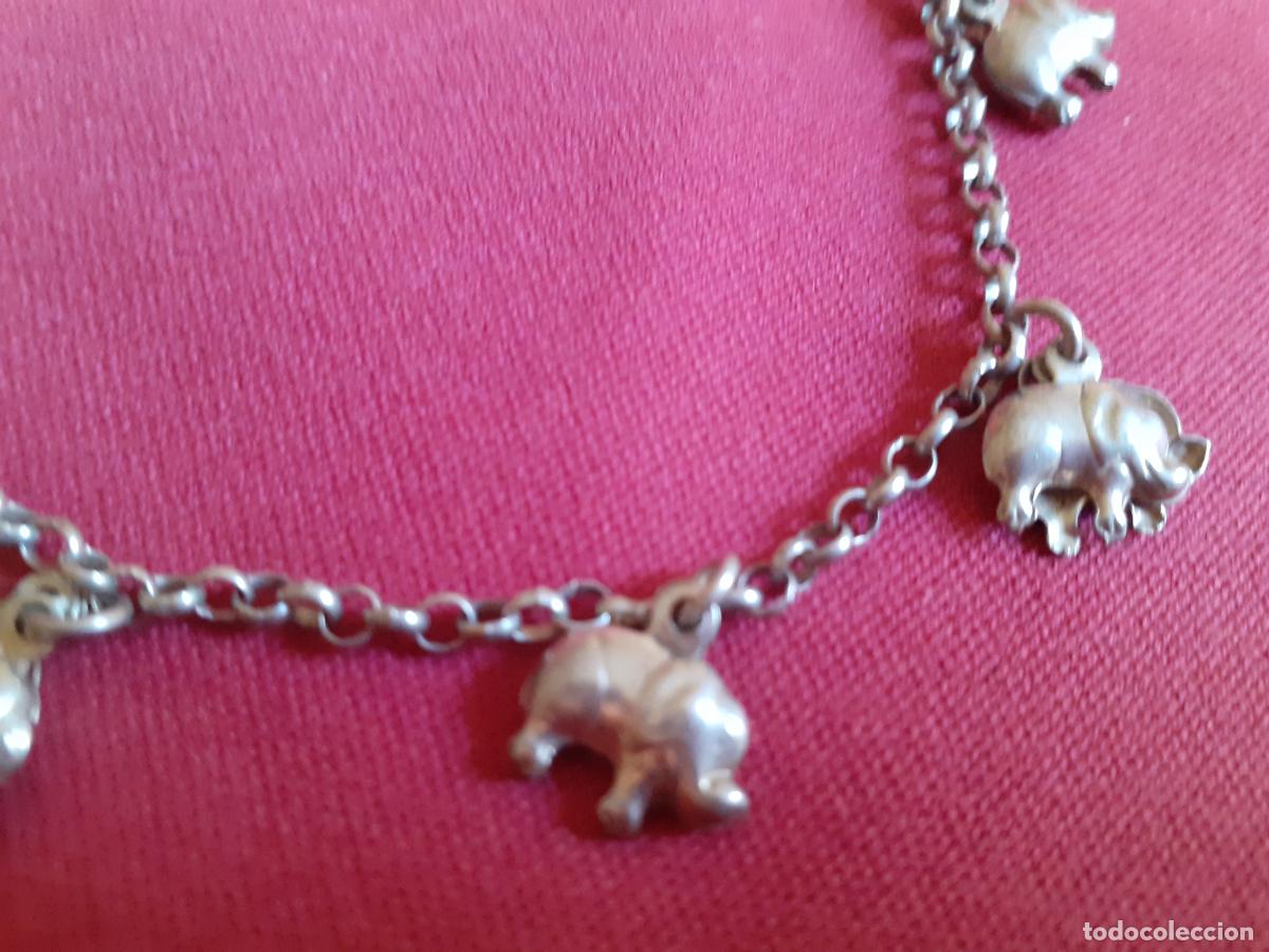Joyeria: Pulsera plata elefantes - Foto 2