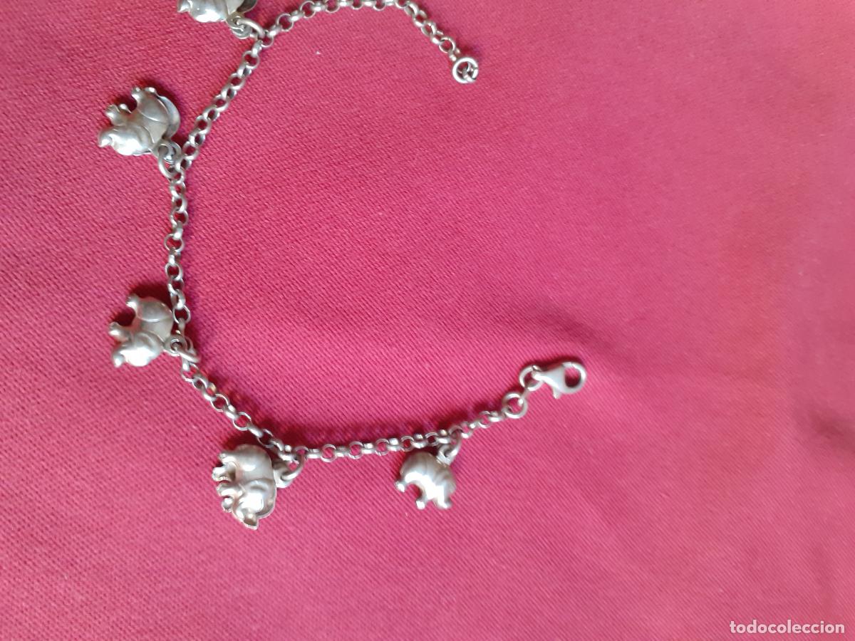 Joyeria: Pulsera plata elefantes - Foto 1
