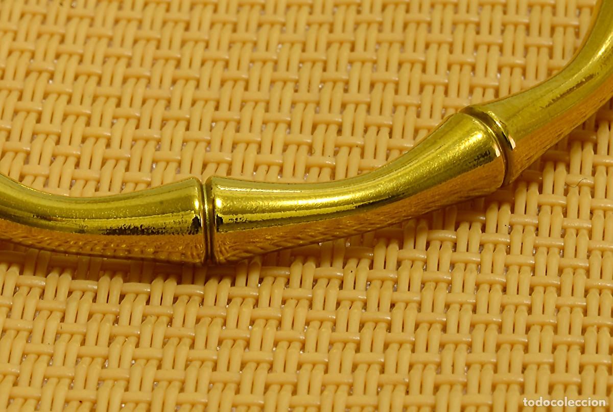 Joyeria: ORIGINAL PULSERA ABIERTA DORADA, COMO NUEVA - Foto 1
