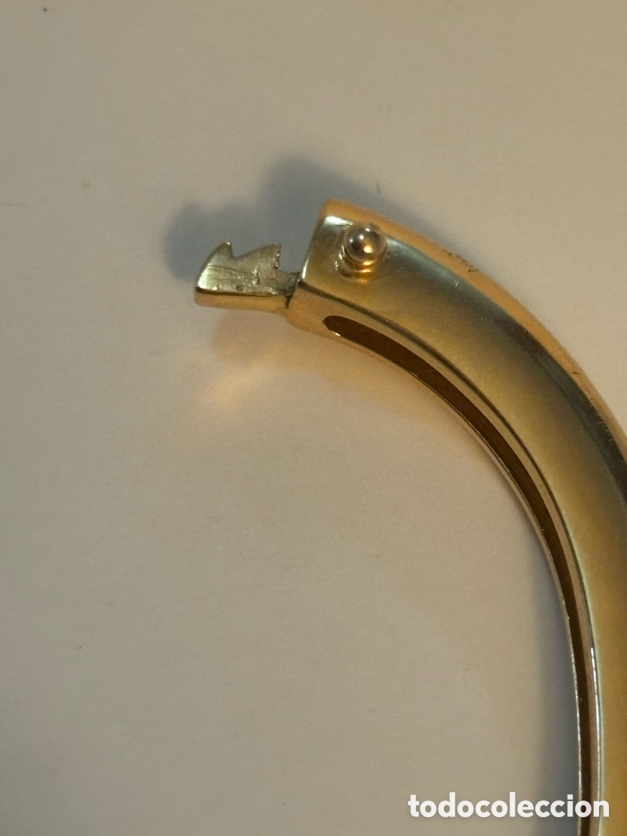 Joyeria: Pulsera r&iacute;gida metal dorado - Foto 3
