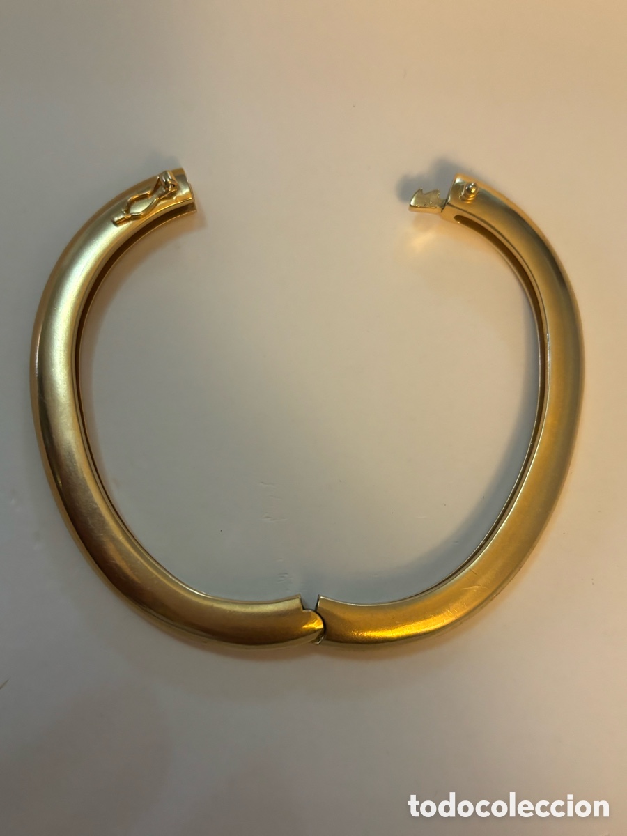 Joyeria: Pulsera r&iacute;gida metal dorado - Foto 2
