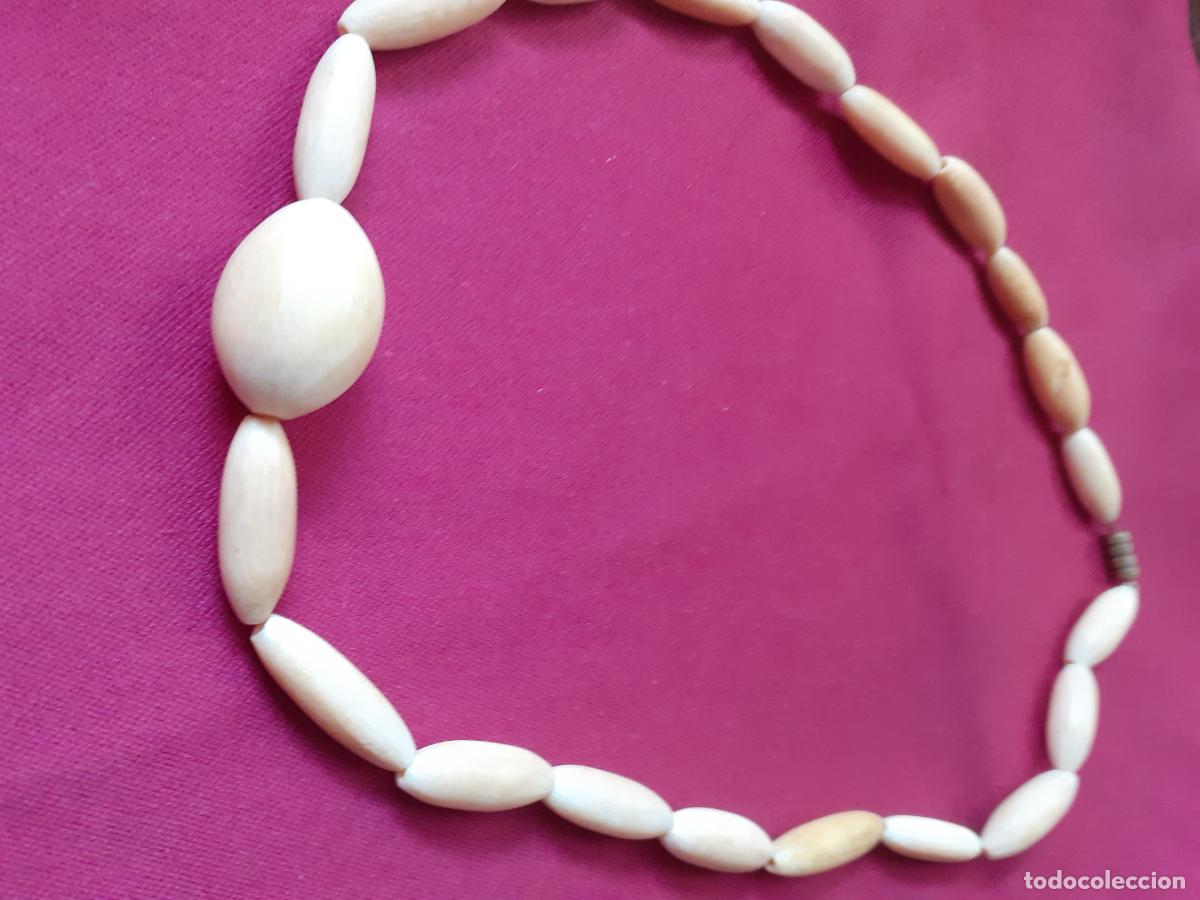 Joyeria: Collar antiguo de marfil - Foto 3