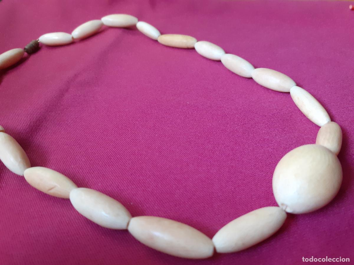 Joyeria: Collar antiguo de marfil - Foto 6