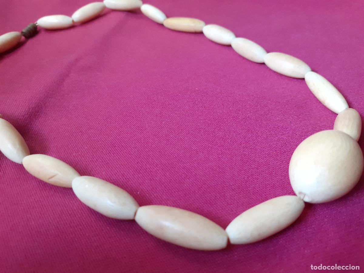 Joyeria: Collar antiguo de marfil - Foto 7