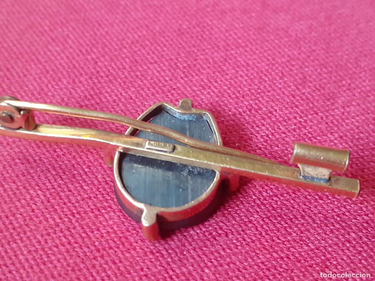 Joyeria: Broche plaque oro,entailla - Foto 3