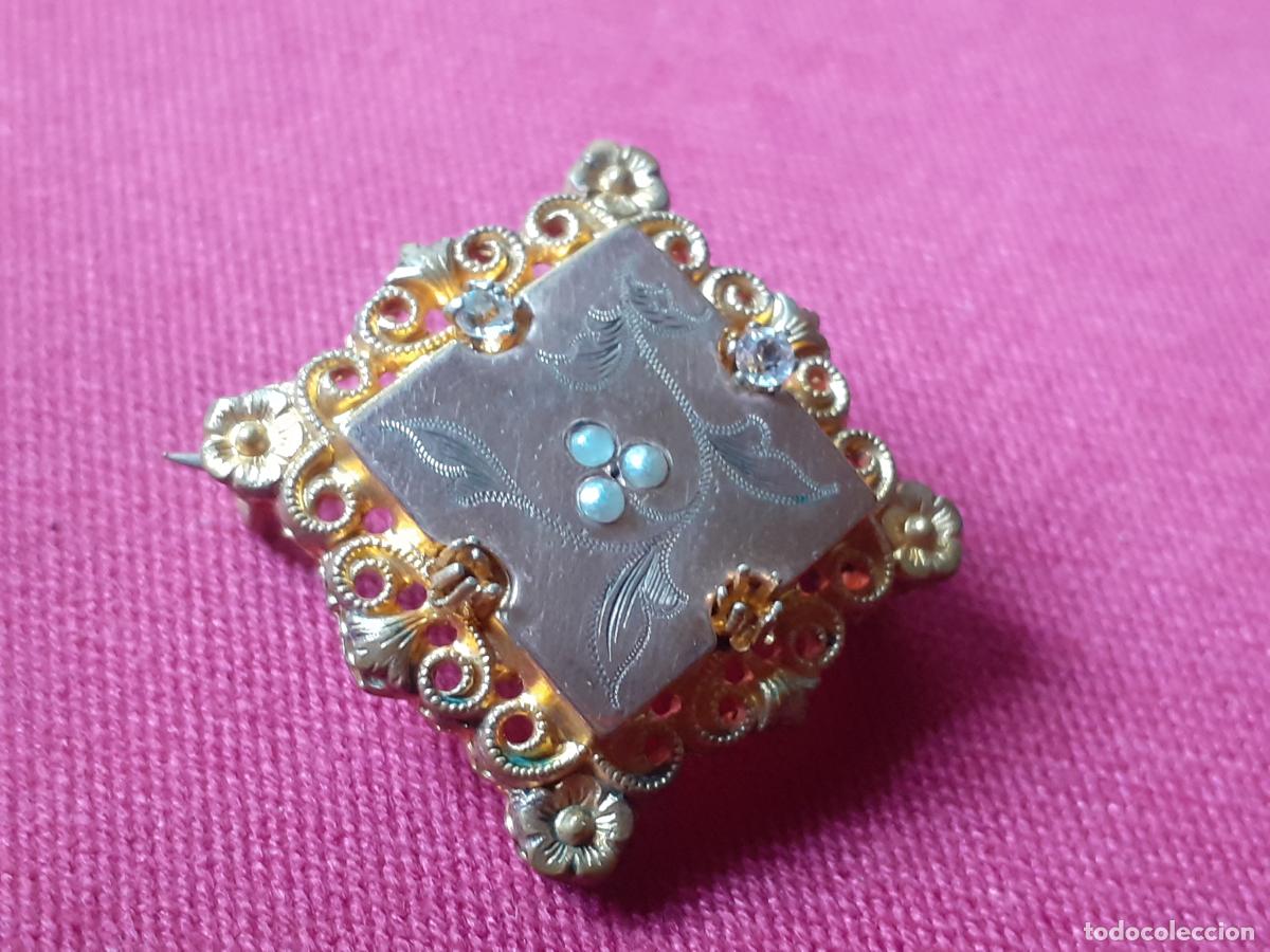 Joyeria: Broche aguja antiguo - Foto 2