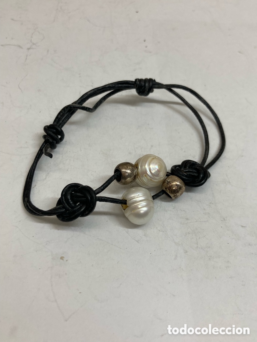 Joyeria: Pulsera de plata y perla Pul211 - Foto 1
