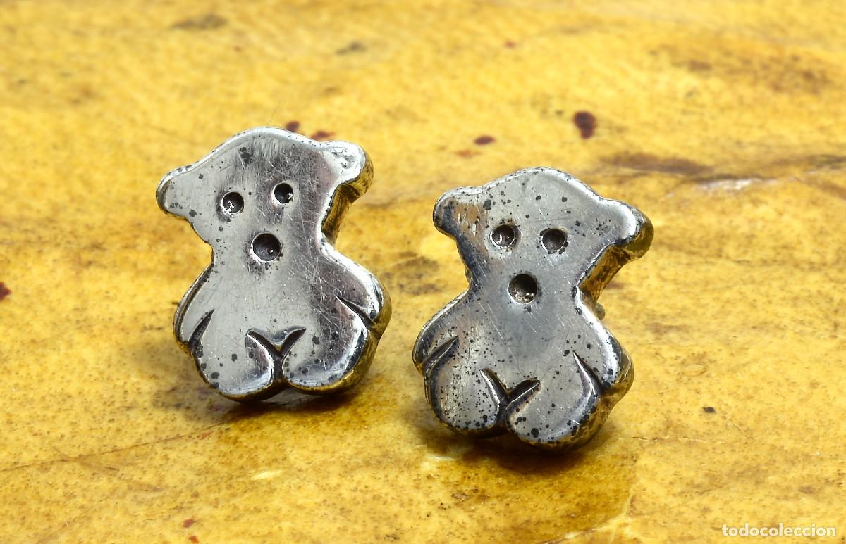 Joyeria: PENDIENTES DE PLATA: PAR DE PEQUE&Ntilde;O OSITOS - Foto 2