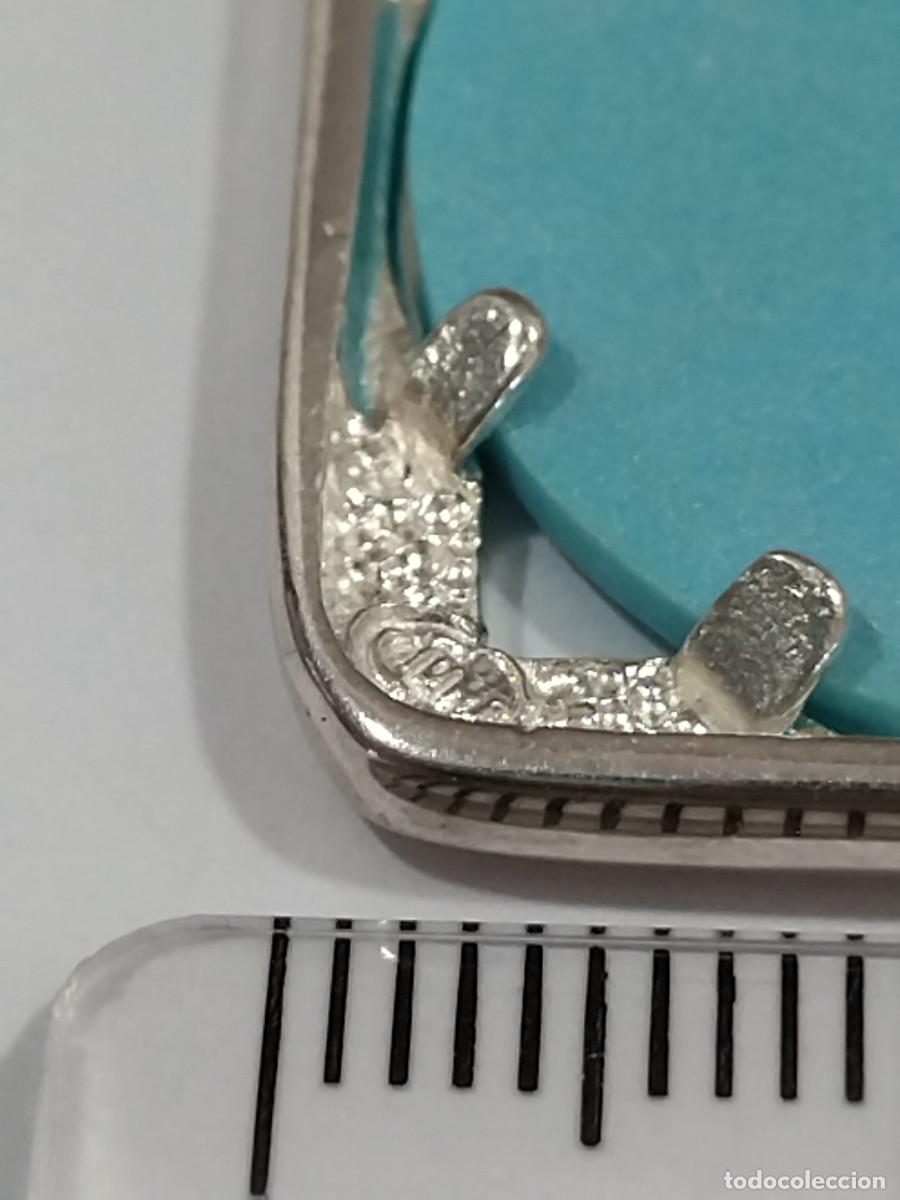 Joyeria: Collar de plata 925 y Turquesa con pendientes a juego. - Foto 11