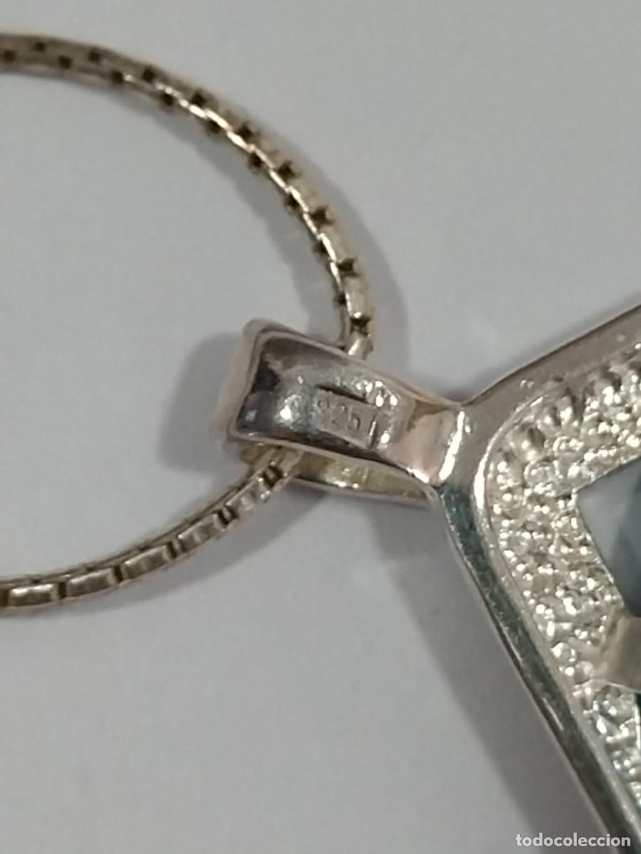 Joyeria: Collar de plata 925 y Turquesa con pendientes a juego. - Foto 13
