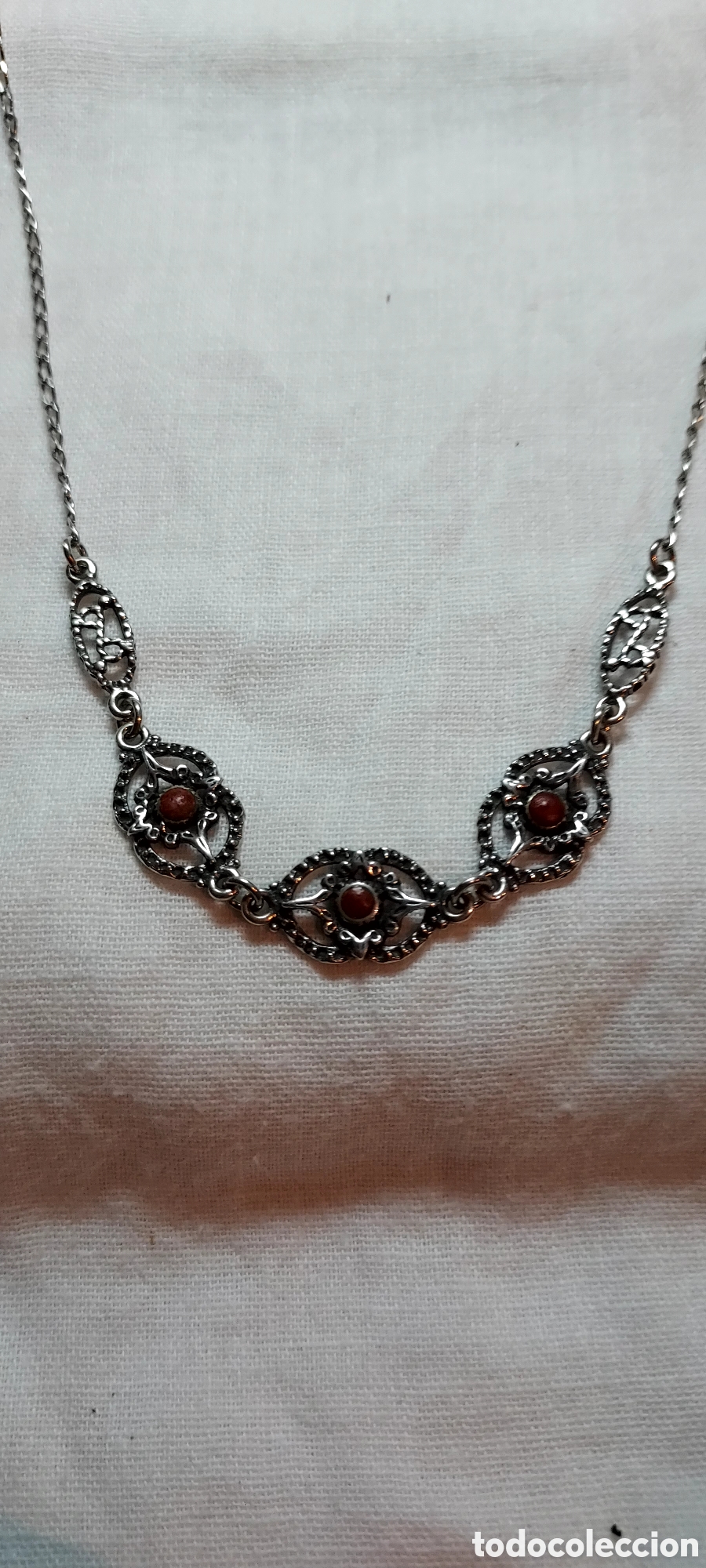 Joyeria: COLLAR DE PLATA 925 MIDE 22 DE LARGO - Foto 1