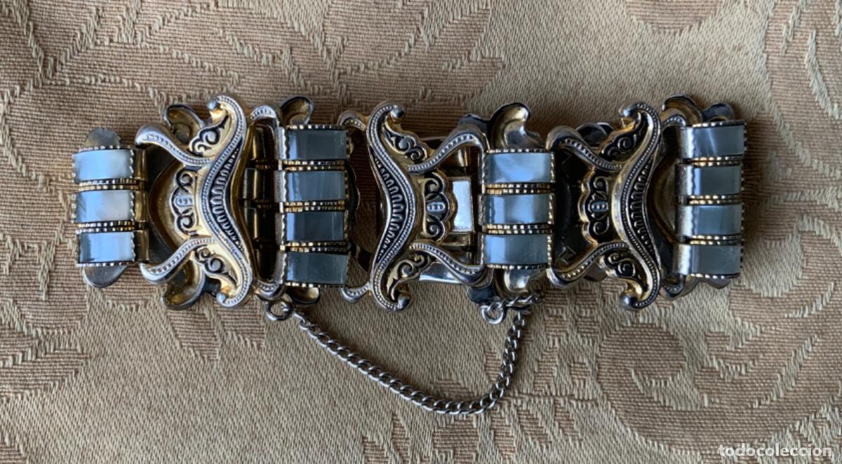 Joyeria: PULSERA VINTAGE DAMASQUINADA DE TOLEDO - Foto 4