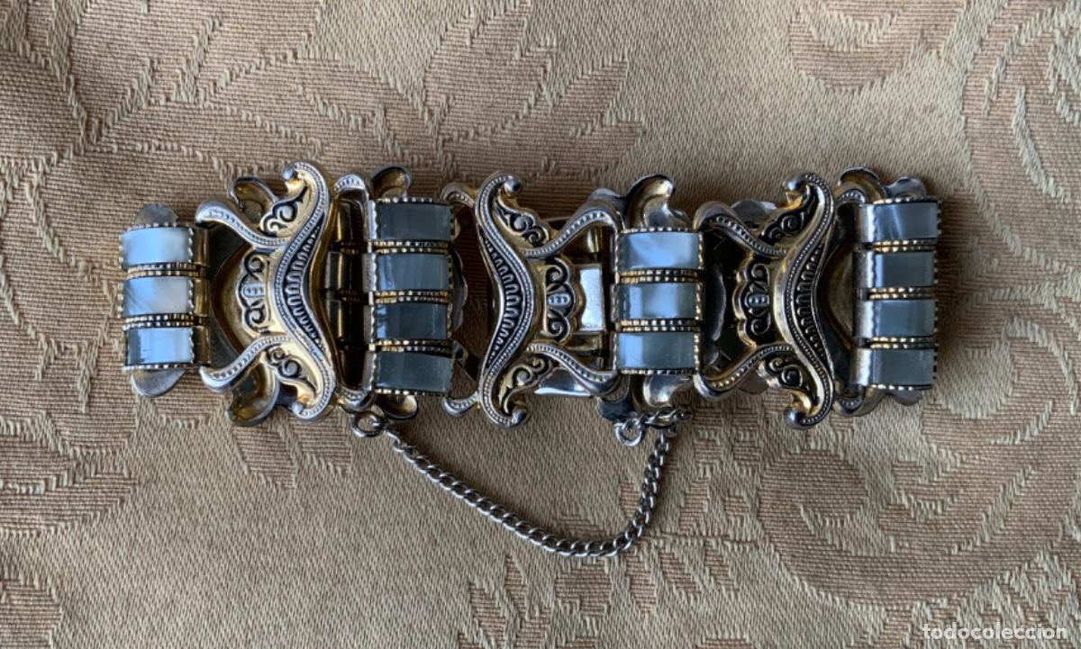 Joyeria: PULSERA VINTAGE DAMASQUINADA DE TOLEDO - Foto 5