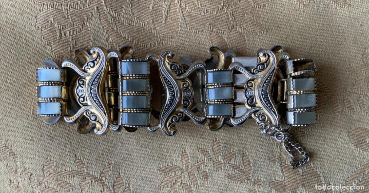 Joyeria: PULSERA VINTAGE DAMASQUINADA DE TOLEDO - Foto 8
