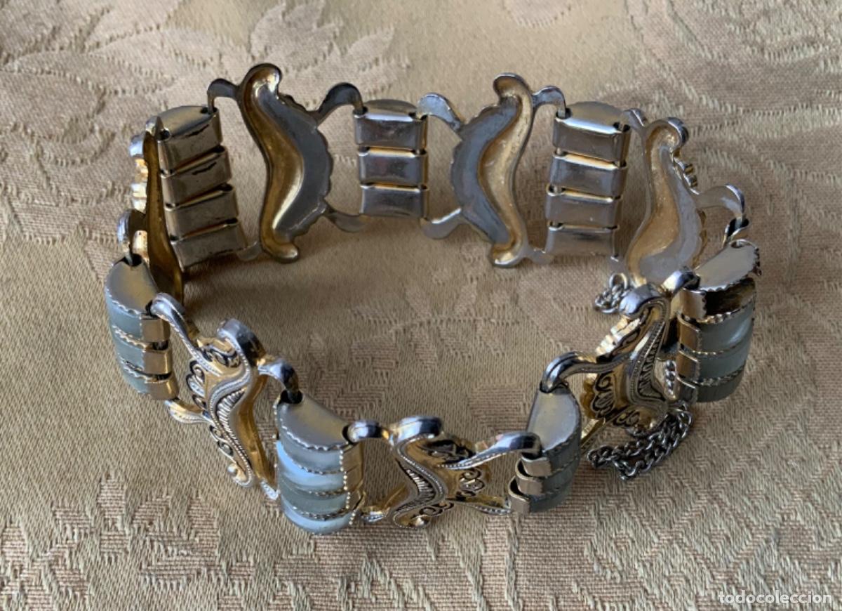 Joyeria: PULSERA VINTAGE DAMASQUINADA DE TOLEDO - Foto 9