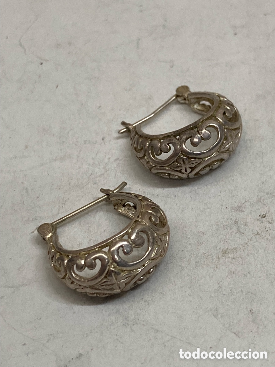 Joyeria: Pendientes de plata P181 - Foto 1