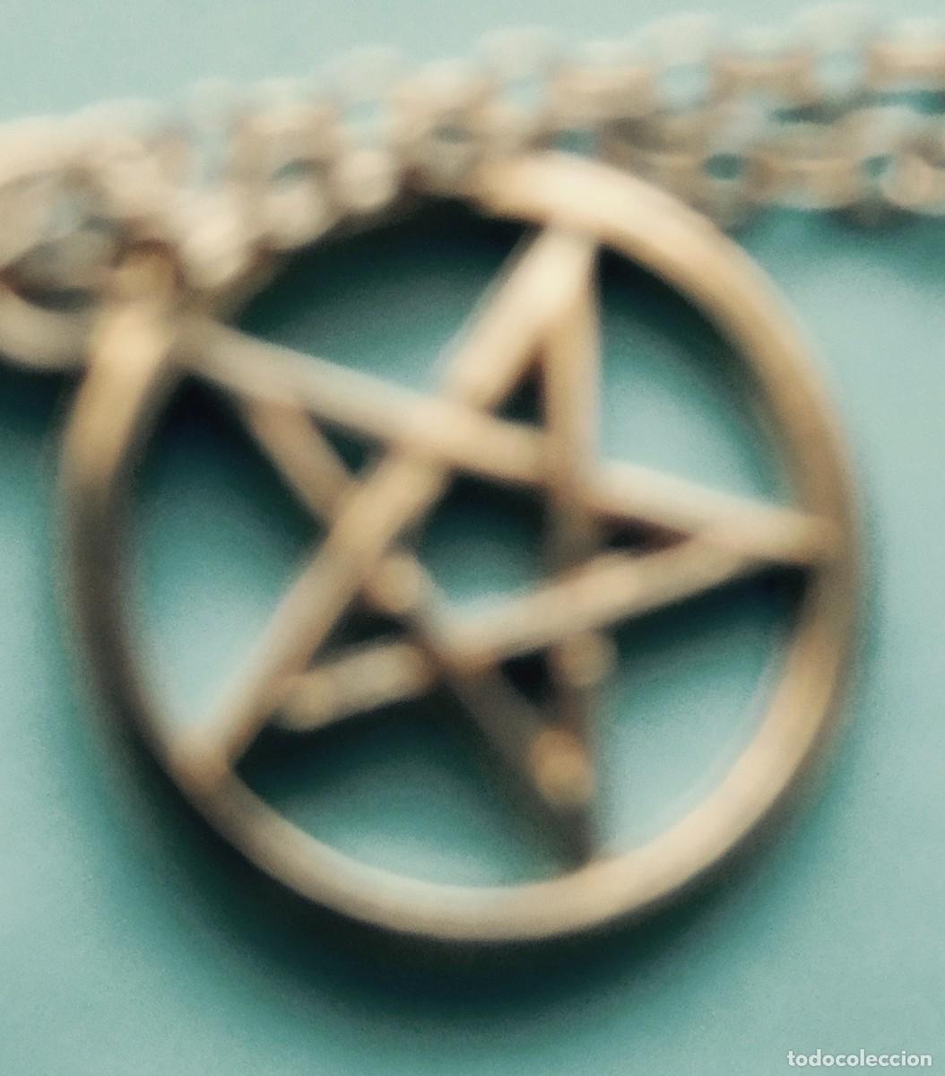 Joyeria: Colgante met&aacute;lico de estrella, - Foto 1